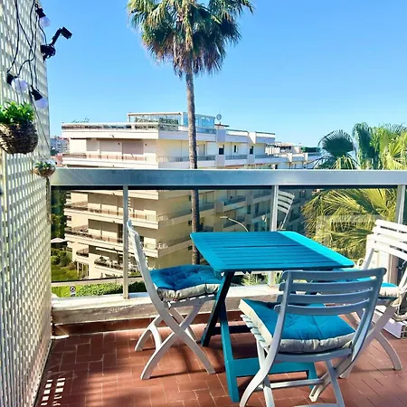 Ideal En Famille, 2 Pieces, Wifi, Piscine, 5 Min A Pieds Des Plages De Juan Les Pins